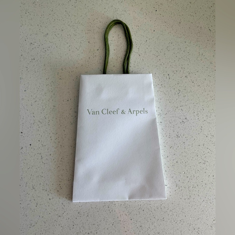 Van Cleef & Arpels White Gift Bag
